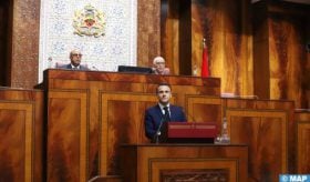 Le Président français prononce un discours devant les membres des deux Chambres du Parlement