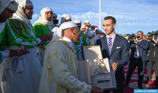 SAR le Prince Héritier Moulay El Hassan préside à El Jadida la finale de la 7è édition du Grand Prix de Sa Majesté le Roi Mohammed VI de Tbourida