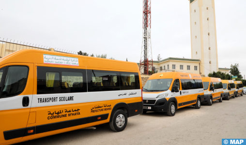 A Meknès, les bus de l’INDH offrent une nouvelle chance aux élèves des zones reculées