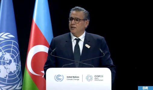 COP29 : M. Akhannouch met en avant l’expérience marocaine en matière d’adaptation climatique