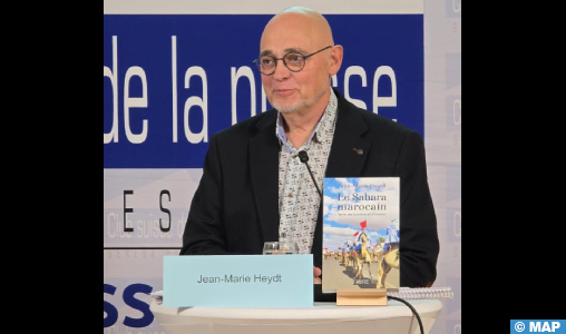 Le politologue Jean-Marie Heydt présente à Genève son dernier ouvrage “Le Sahara marocain : Terre de lumière et d’avenir”