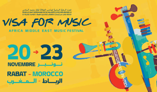 La 11ème édition du Festival Visa For Music, du 20 au 23 novembre à Rabat