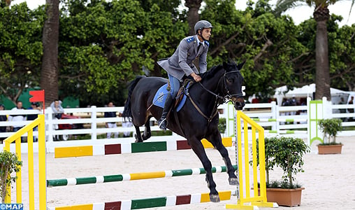 Tétouan: Coup d’envoi du Concours officiel de saut d’obstacles 3* de la Garde Royale