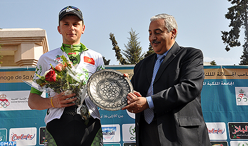 Tour cycliste du Maroc (8-ème étape): victoire du Lituanien Siskevicius Paulius