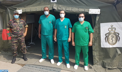 Hôpital militaire marocain à Beyrouth : Grande affluence au service d’orthopédie