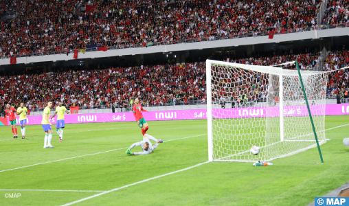 Match amical: Le Maroc bat le Brésil par 2 buts à 1