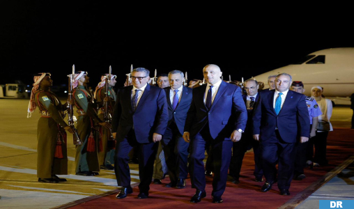 Amman: M. Akhannouch représente SM le Roi à la Conférence internationale de haut niveau sur l’aide humanitaire urgente à Gaza