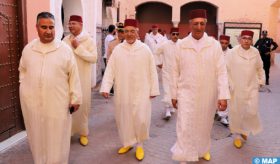 Marrakech : Remise de dons Royaux aux faqihs et madihines des mausolées de l’Imam Souhaïli et de Sidi Benslimane El Jazouli