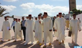 El Jadida : Dons Royaux aux mausolées Moulay Abdellah Amghar et Moulay Bouchaïb Reddad