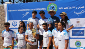 Coupe du trône de nage avec palmes en eau libre : le club de l’ASAMIN remporte le titre