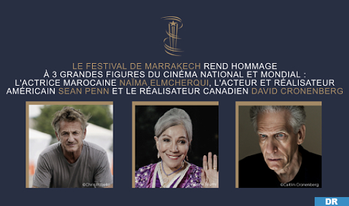 Le Festival International du Film de Marrakech rend hommage à trois grandes figures du cinéma national et mondial