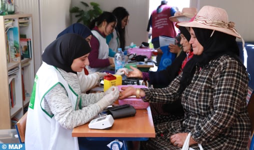 Province d’Al Haouz: Plus de 500 bénéficiaires d’une caravane médicale pluridisciplinaire