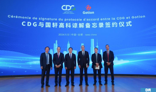 Chine: La CDG et Gotion High-Tech signent un MoU pour l’accompagnement du projet de gigafactory de Kénitra