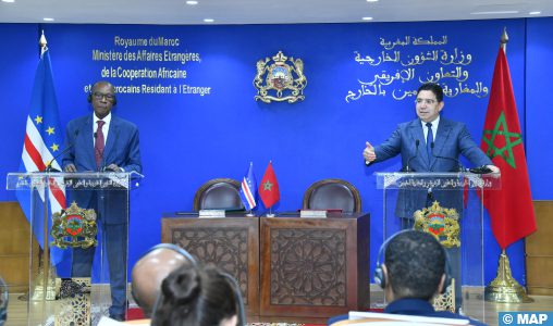 La visite du chef de la diplomatie de Cabo Verde au Royaume témoigne de la solidité des relations bilatérales (M. Bourita)