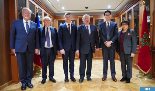 Rabat: le vice-président de la Chambre des représentants s’entretient avec le président du Sénat français